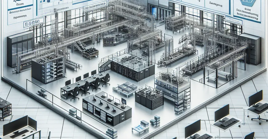 物料搬运难优化？MES 软件「路线仿真动画」模拟方案